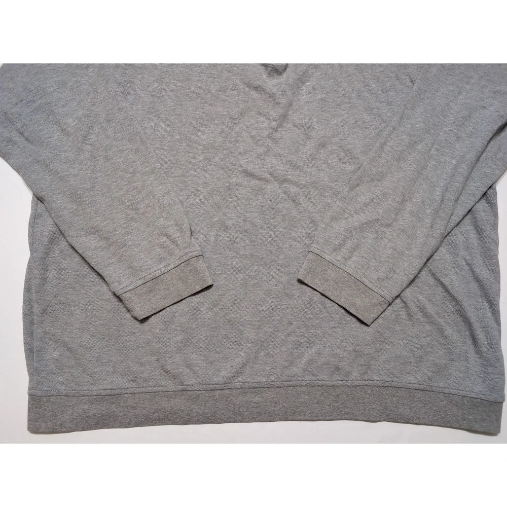 PETER MILLAR Detroit Tigers MLB Quarter Zip Sweater Mens XXL Gray